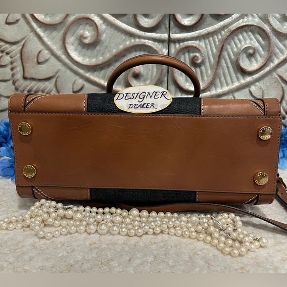 Authentic MICHAEL KORS Dillon Blue Denim Satchel VGC! - Picture 6 of 13